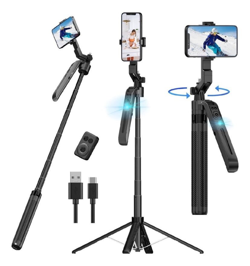 📸 Trípode Inteligente con Sensor de Movimiento